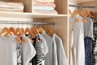 How to organize your closet and make room for new clothes